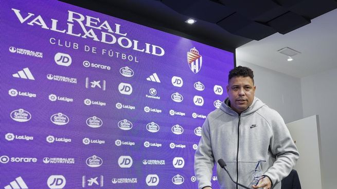 Ronaldo acaba de anunciar la venta del Cruzeiro y ahora tiene en mente desprenderse del 51% de las acciones del Real valladolid