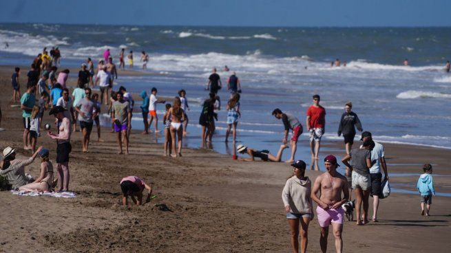 La temporada en Pinamar tienen picos de gente los fines de semana, pero con notables bajas en la semana.