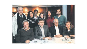 Los candidatos K Jorge Taiana y Daniel Filmus junto a Pablo Díaz, entre otros, recordaron ayer  La Noche de los Lápices.