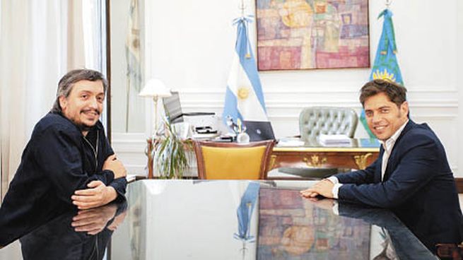 estrategia. Días atrás, junto a intendentes y referentes locales. Máximo Kirchner y Axel Kicillof buscaron trazar un recorrido rumbo al sábado, enviando a su vez un mensaje hacia arriba para ser parte de la mesa nacional.