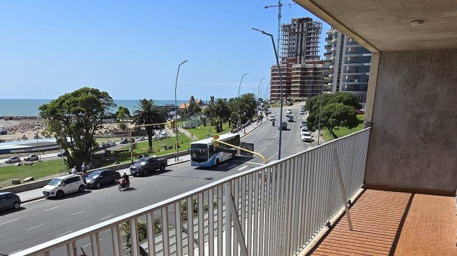 Vista hacia el mar en zona próxima al Torréon del Monje. Mar del Plata siempre capta la atención (Foto: Ruger Negocios Inmobiliarios)