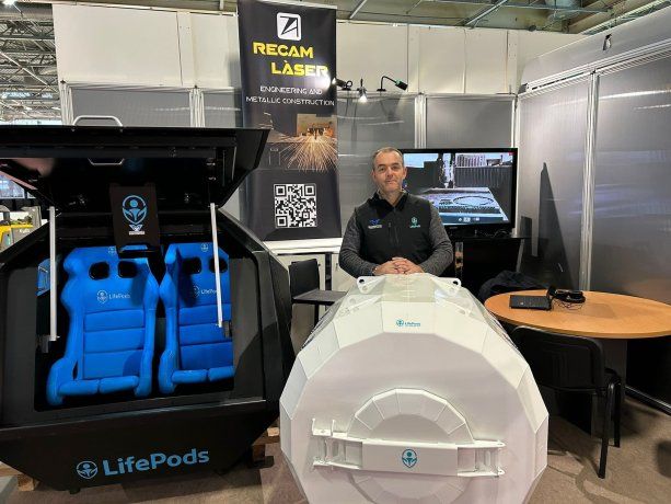La cápsula LifePods fue diseñada para ofrecer protección ante distintos escenarios de emergencia. La cápsula LifePods fue diseñada para ofrecer protección ante distintos escenarios de emergencia.