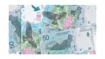 Un billete de $50 con una particularidad en su impresión.
