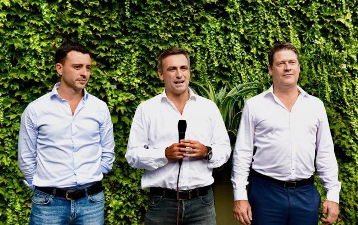 Rodrigo De Loredo, Ramón Mestre,&nbsp;Carlos Briner.&nbsp;