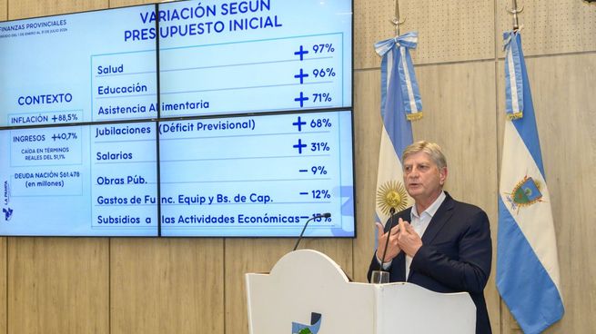 El gobernador de La Pampa, Sergio Ziliotto.