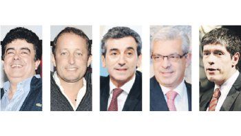 F. Espinoza, M. Insaurralde, F. Randazzo, J. Domínguez y  J. M. Abal Medina