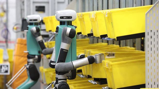Los primeros robots de Amazon fueron creados en 2024.&nbsp;