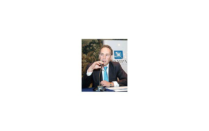 Marcelo Mindlin, en el lanzamiento de laemisión de acciones de Pampa Holdingpor $ 345 millones.