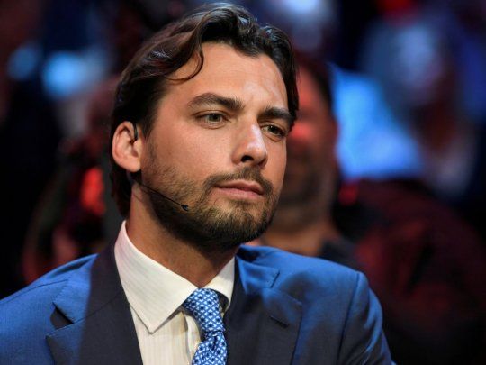 Thierry Baudet, líder del partido populista neerlandés Foro para la Democracia (FvD).