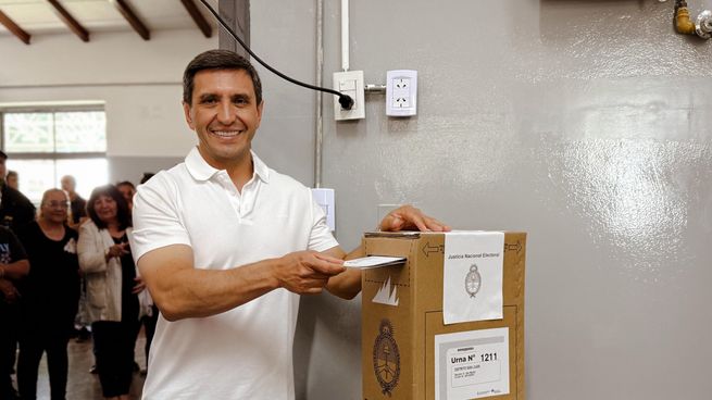 Cristian Andino, ganador de las elecciones en San Juan. 