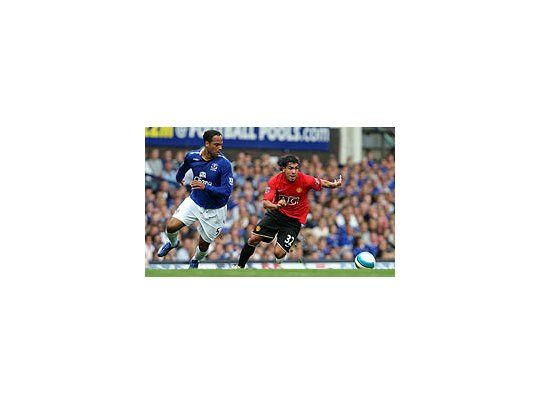 Tevez gritó su primer gol en Manchester
