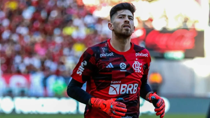 Agustín Rossi was attacked in Brazil. Agustín Rossi was attacked in Brazil.