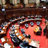 El Frente Amplio busca acortar los plazos del Presupuesto en el Senado. El Frente Amplio busca acortar los plazos del Presupuesto en el Senado.