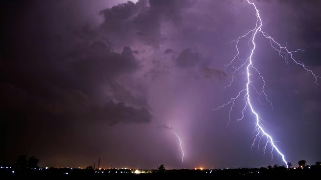 Las provincias alertadas por tormentas son Formosa y Misiones.