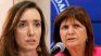 Victoria Villarruel y Patricia Bullrich.&nbsp;