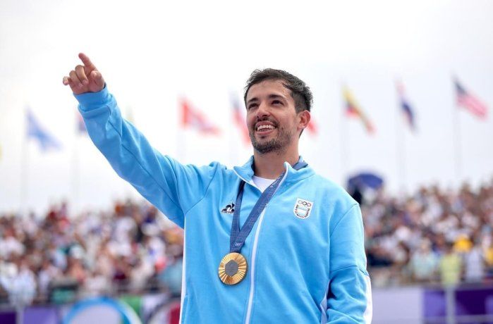 Jose Maligno Torres won the gold medal in Paris 2024 Jose Maligno Torres won the gold medal in Paris 2024