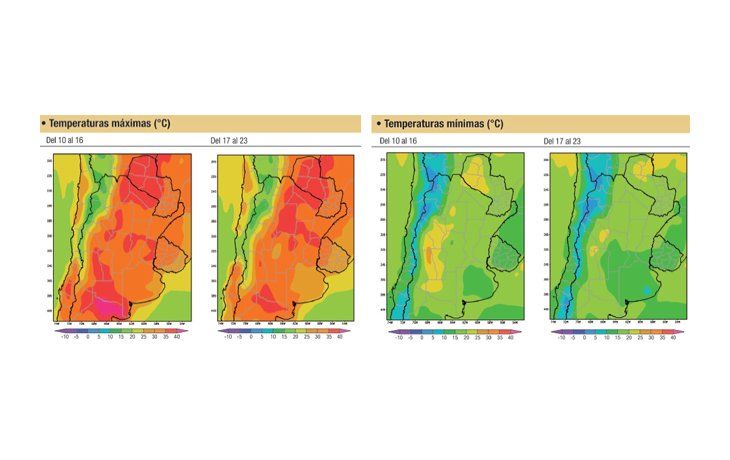 ámbito.com | Temperaturas superarán los 35° en área agrícola