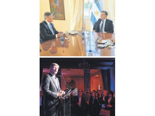 Visita. Mike Corbat apenas llegó de Colombia se entrevistó con Macri ayer en Olivos y luego en el Hotel Alvear ponderó la economía argentina ante banqueros, empresarios y funcionarios. Mañana regresa a Nueva York.