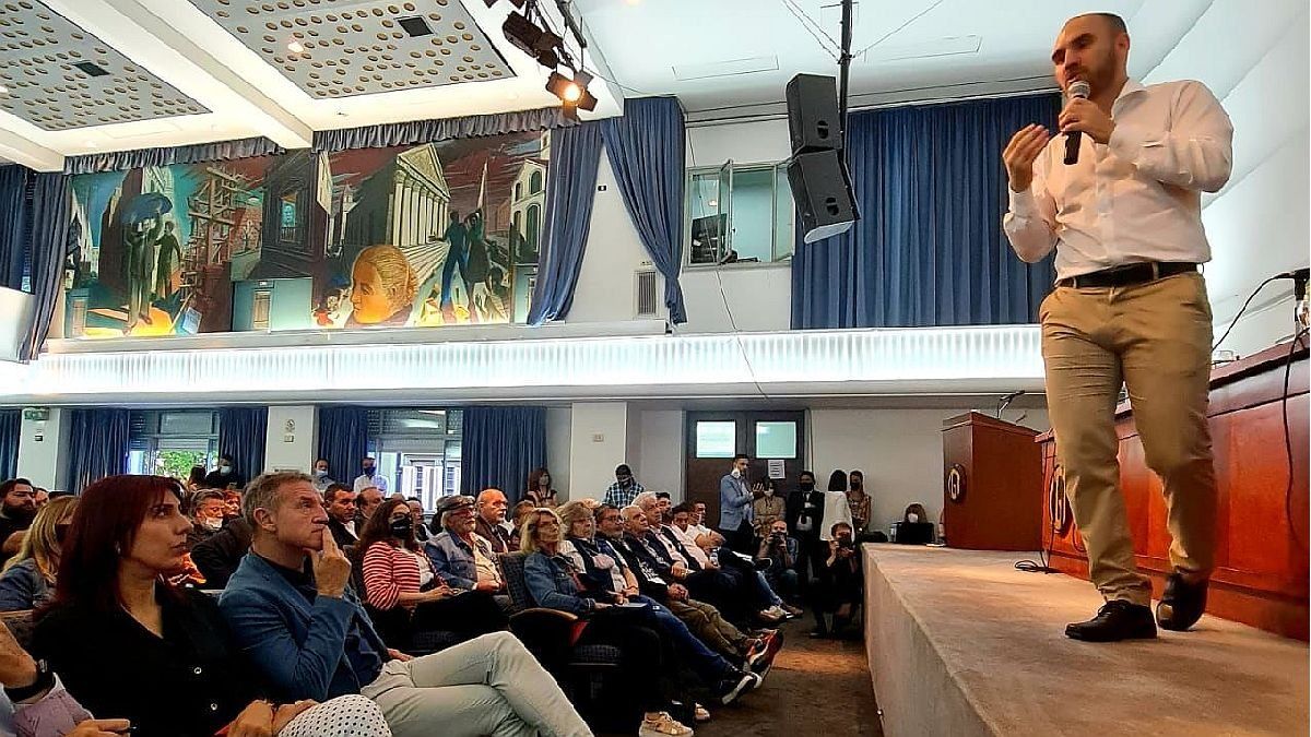 All the phrases about the agreement with the IMF that Martín Guzmán presented to the CGT