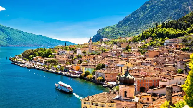 La hermosa región de Lombardia, en el noroeste de Italia.