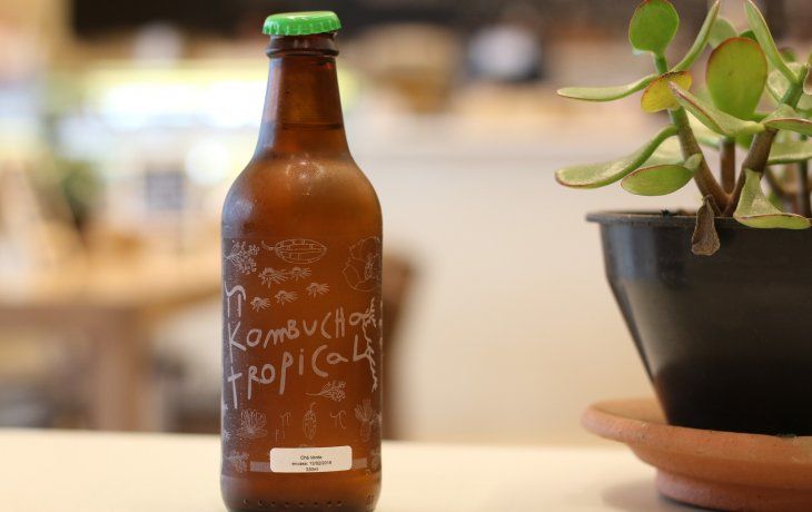 Se trata de un fermentado a base de té