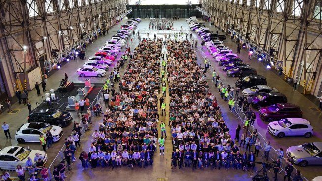 La actividad se llevó a cabo en la Estación Belgrano de la ciudad de Santa Fe y se ofrecieron 157 con bienes.