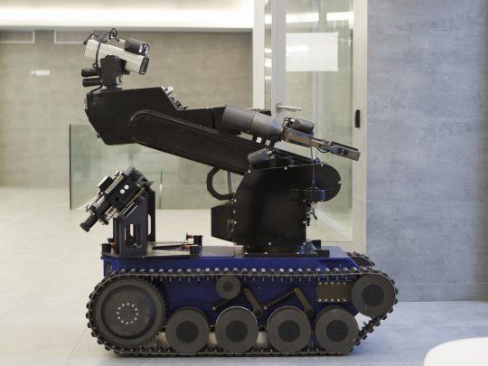 Robot similar a los utilizados por la policía de San Francisco.