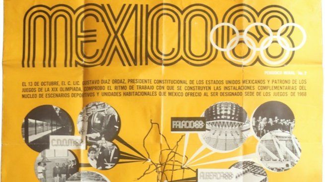La bandera oficial de los Juegos Olímpicos México 1968 así como una medalla inédita de Maximiliano de Habsburgo y otros objetos históricos se subastarán hoy, jueves 28 de agosto. 