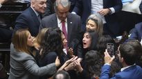 ámbito.com | Congreso Pelea Unión por la Patria La Libertad Avanza Diputados