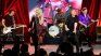 The Rolling Stones with Lady Gaga in a surprise show in New York. The Rolling Stones with Lady Gaga in a surprise show in New York.