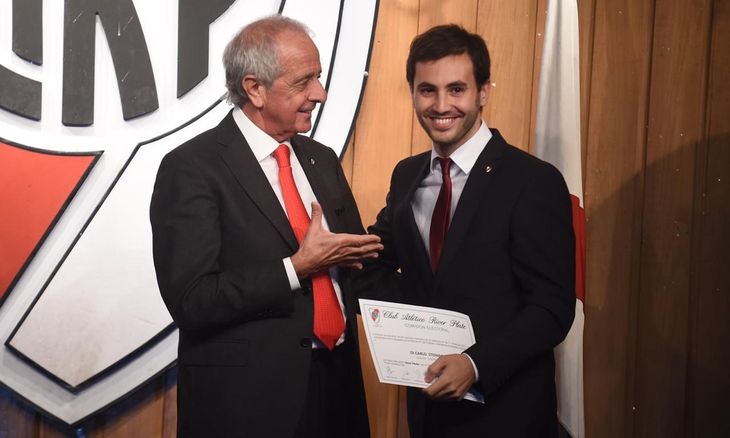 Stefano Di Carlo, junto a Rodolfo D'onofrio Stefano Di Carlo, junto a Rodolfo D'onofrio