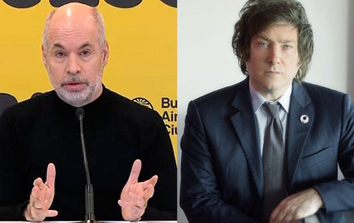 Milei duro con Rodríguez Larreta por los subsidios: Es bien tibio, bien nada