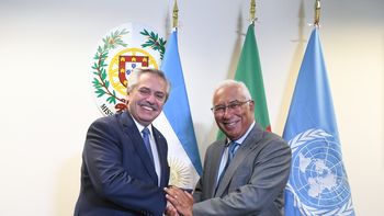 alberto fernandez se reunio con el primer ministro de portugal, antonio costa