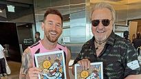 Lionel Messi y Carlos Villagrán se reunieron en un evento que juntó a la estrella del Inter Miami con uno de los personajes más icónicos&nbsp; del Chavo del 8 en un clima distendido.