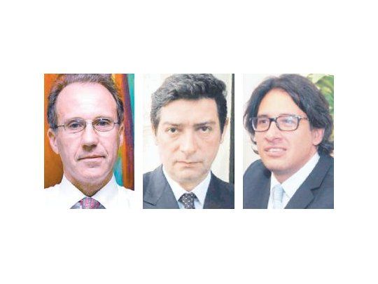 Carlos Rosenkrantz, Horacio Rosatti y Germán Garavano.