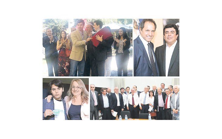 ámbito.com | En otra era del peronismo K,“Wado” De Pedro se abraza con Juan Manuel Urtubey, y el M. Evita, rival de La Cámpora, se muestra con el clan lanzado por un jefe camporista. Daniel Scioli y Fernando Espinoza posan por enésima vez. Alicia K reaparece de a poco