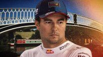 El rostro de Checo Pèrez lo dice todo. Tuvo un fin de semana para el olvido en Gran Bretaña.