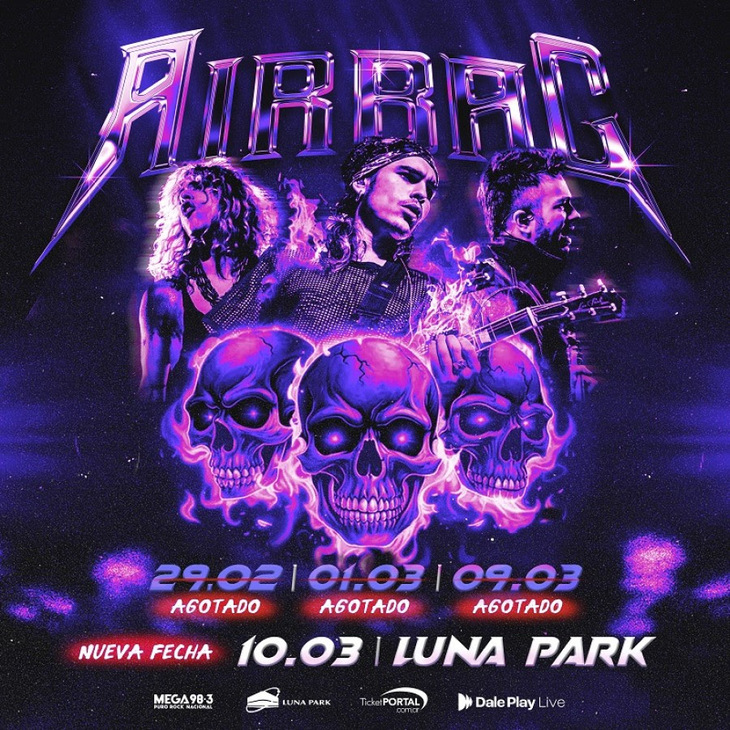 Airbag adds a fourth date at Luna Park