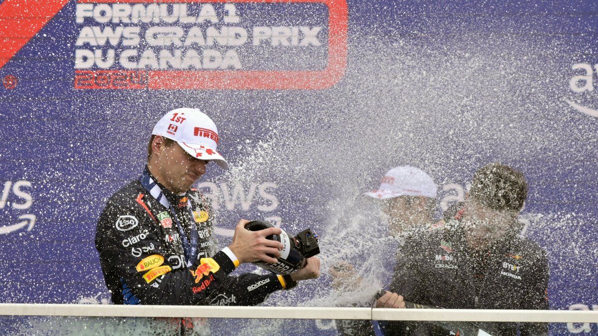 Max Verstappen won his third consecutive Canadian GP