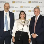 Pablo Quirno,Federico Sturzenegger y María Josefina Rouillet. Pablo Quirno,Federico Sturzenegger y María Josefina Rouillet.