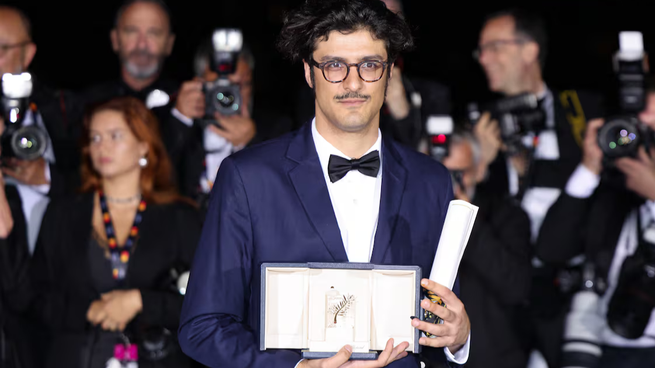 Federico Luis, el argentino que ganó la Palma de Oro en Cannes.