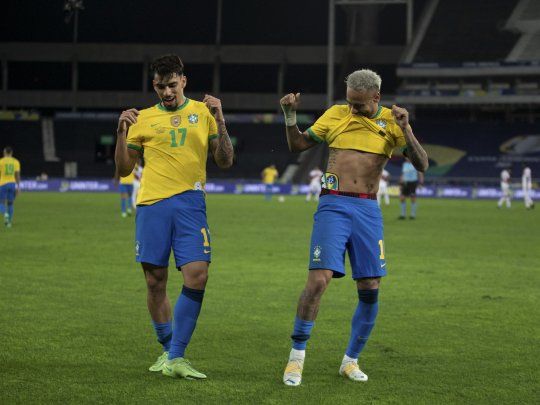 Brasil le ganó a Perú y es finalista de la Copa América.