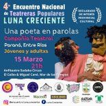 Se acerca el Encuentro Nacional de Teatreras Populares “Luna Creciente” Se acerca el Encuentro Nacional de Teatreras Populares “Luna Creciente”