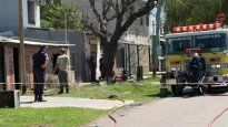 La casa en Campana donde murieron cuatro niños.