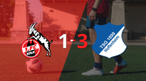 hoffenheim logro una destacada actuacion al conseguir una victoria por 3 a 1 ante colonia
