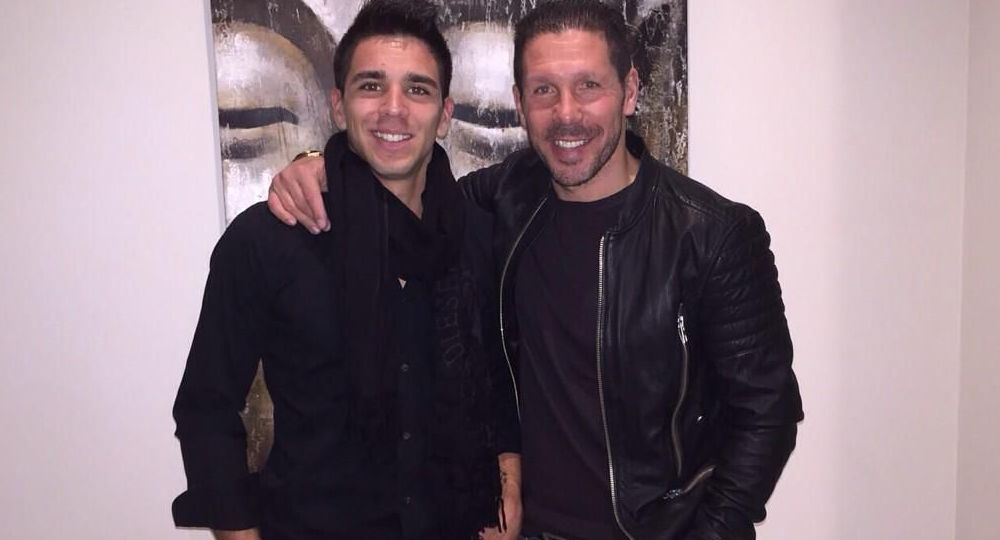 Diego y Giovanni Simeone.