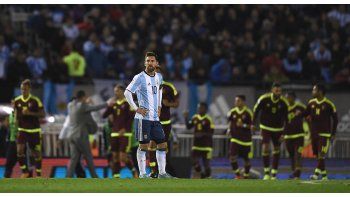A la Selección no le fue bien en el Monumental.