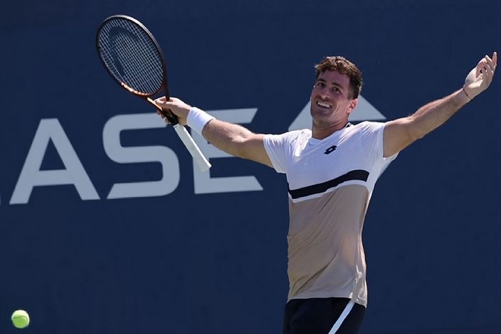 En un partido más que difícil, Federico Gómez cayó ante Jack Draper  
