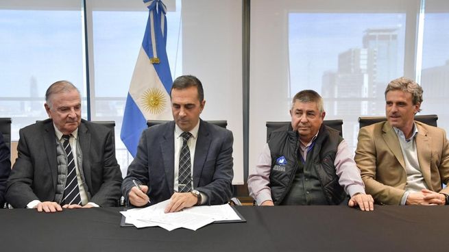 El acuerdo se firmó en la secretaría de Trabajo que depende del Ministerio de Capital Humano.