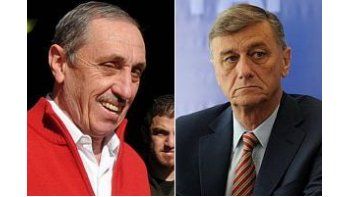 Jorge Obeid y Hermes Binner